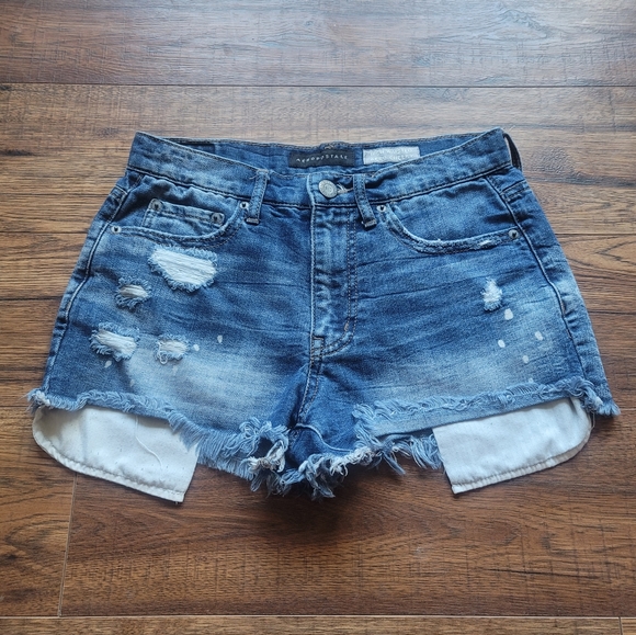 Aeropostale Pants - Aeroposale High Wasted Cheeky Shorts